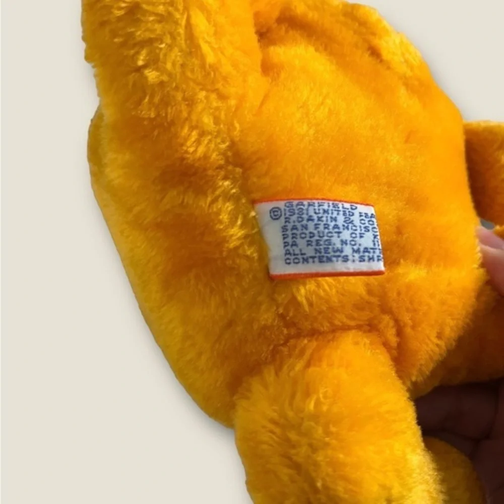 VINTAGE 1981 GARFIELD SUPER FAT CAT PLUSH DOLL‎ BY DAKIN 11